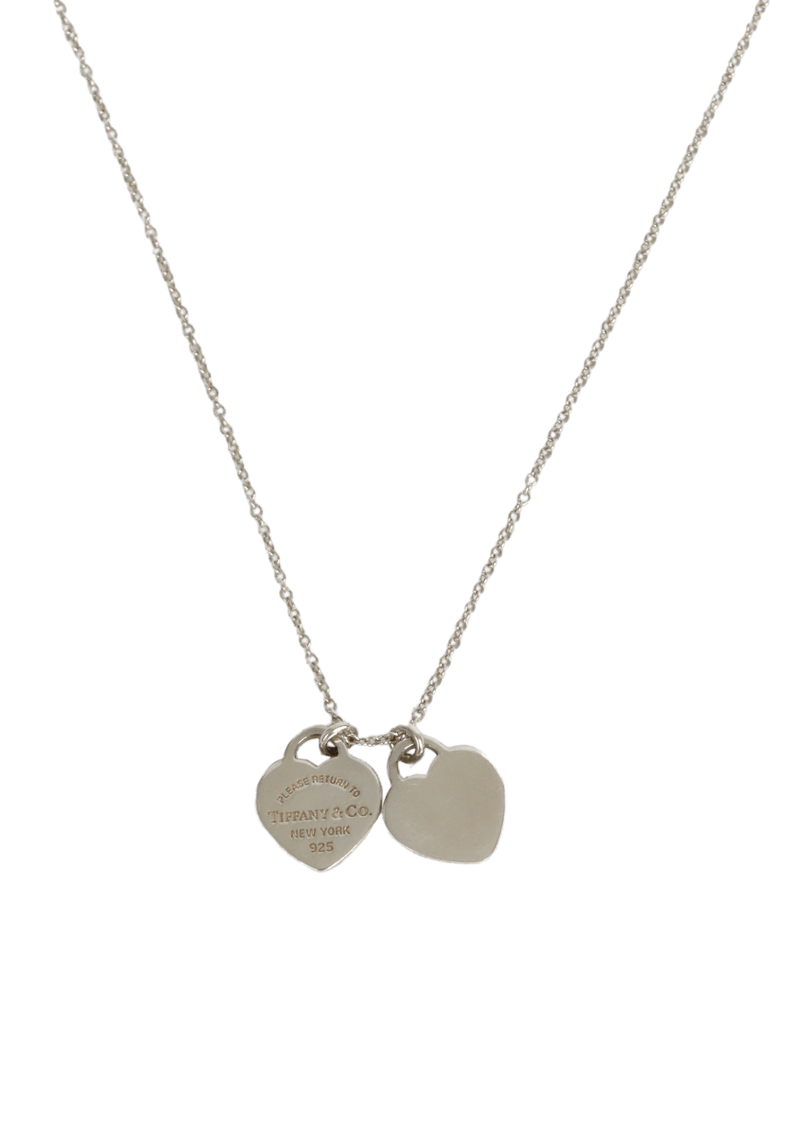 "RETURN TO TIFFANY" DOUBLE HEART NECKLACE