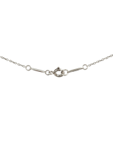 ELSA PERETTI OPEN HEART SILVER NECKLACE