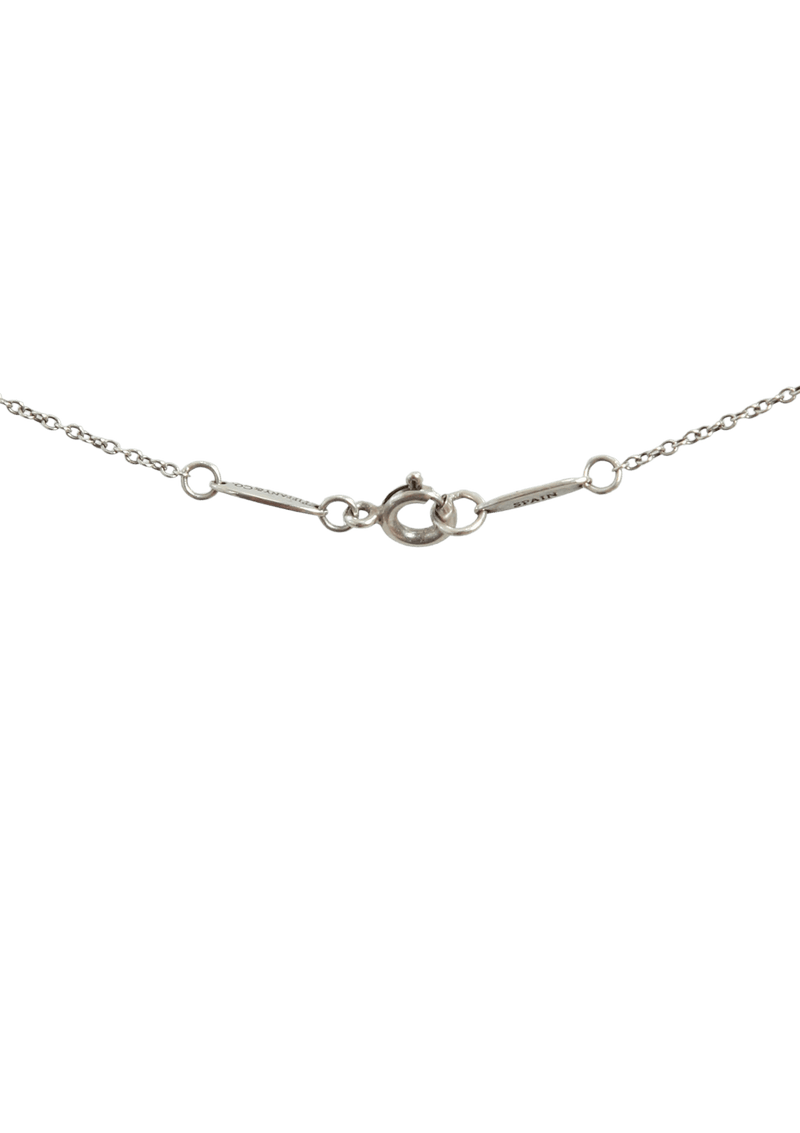 ELSA PERETTI OPEN HEART SILVER NECKLACE