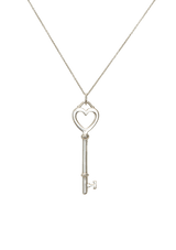 LARGE KEY HEART NECKLACE