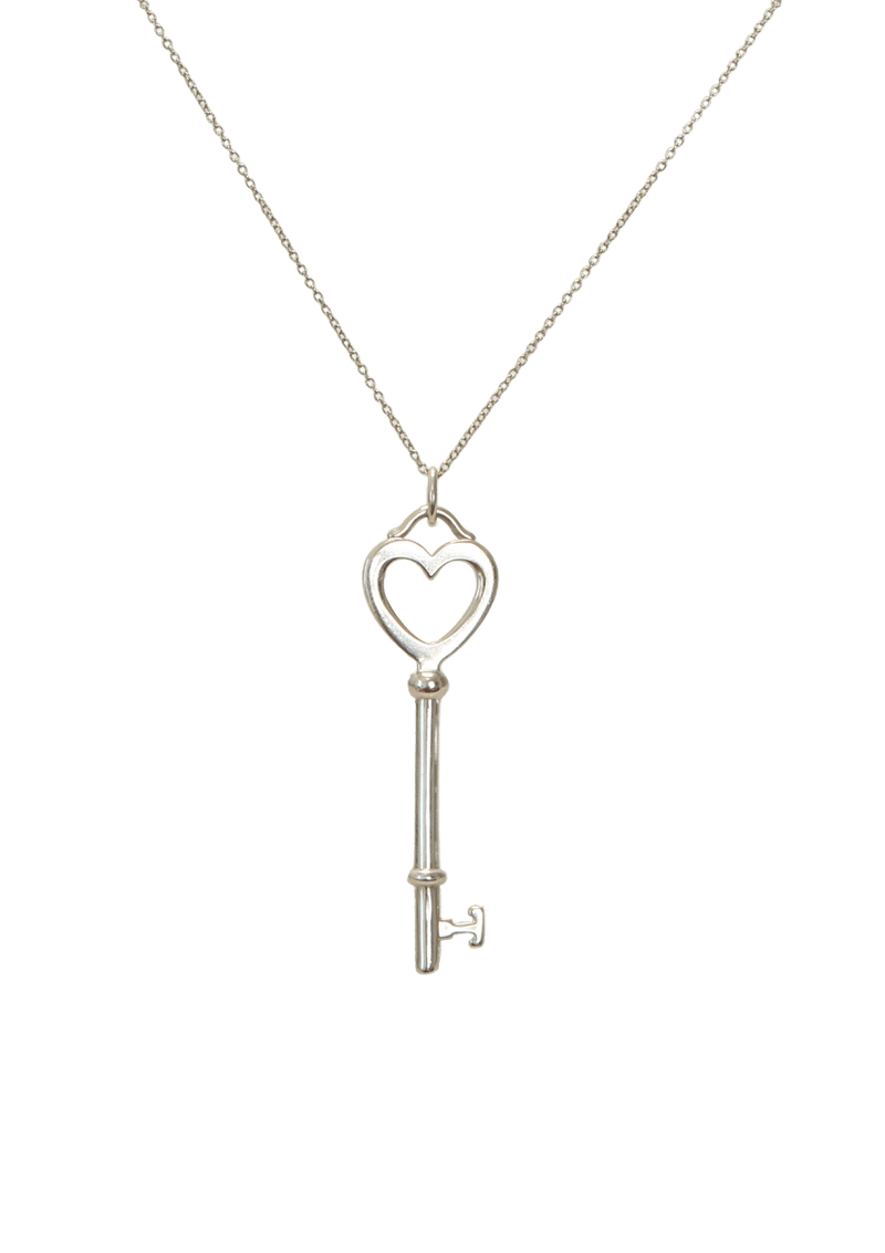 LARGE KEY HEART NECKLACE