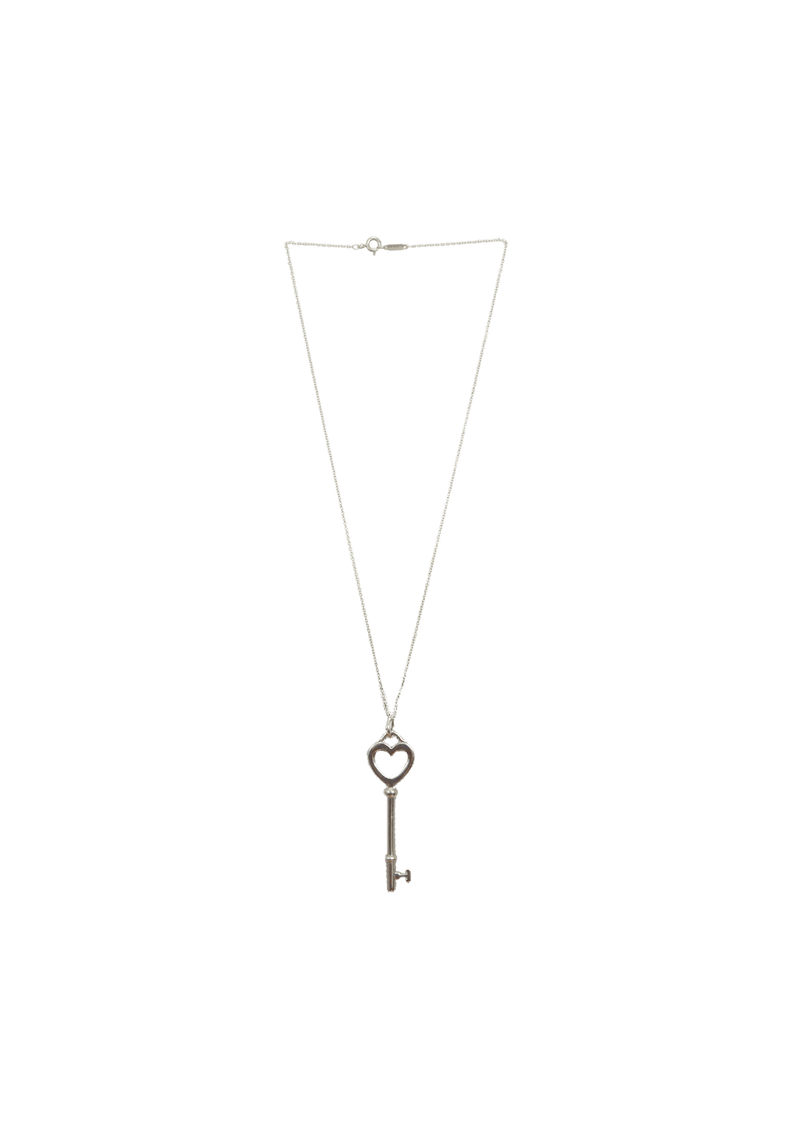 LARGE KEY HEART NECKLACE