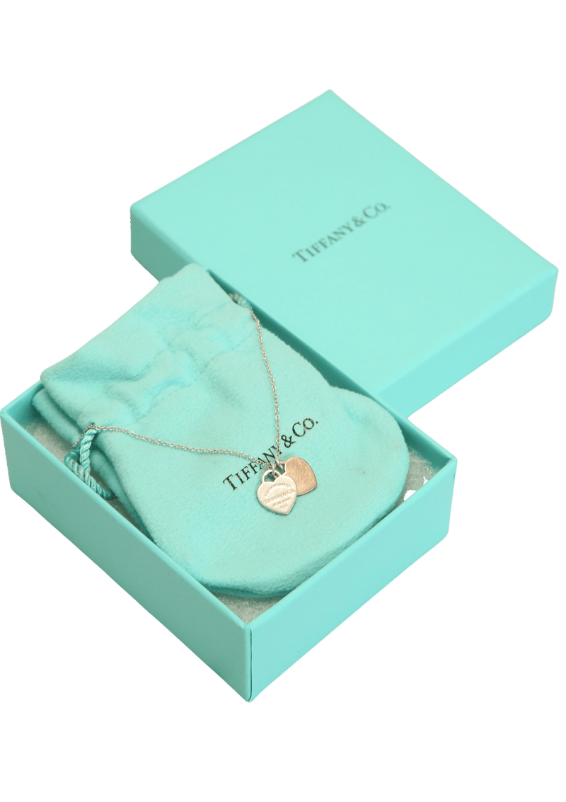 "RETURN TO TIFFANY" DOUBLE HEART NECKLACE