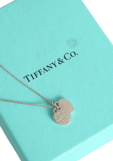 "RETURN TO TIFFANY" DOUBLE HEART NECKLACE