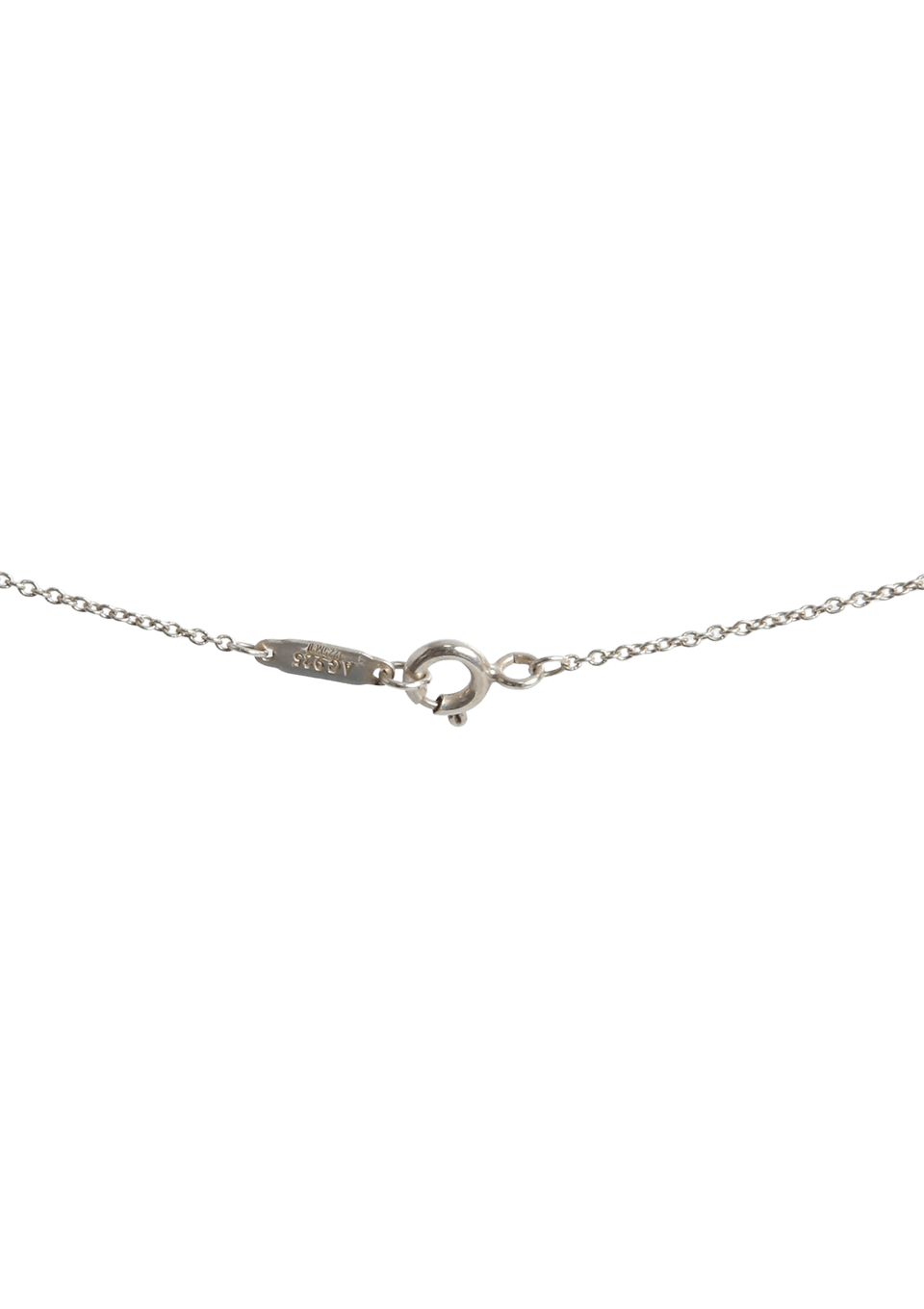 "RETURN TO TIFFANY" DOUBLE HEART TAG NECKLACE