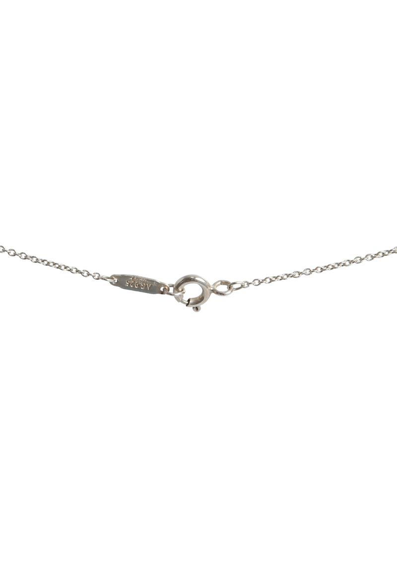 "RETURN TO TIFFANY" DOUBLE HEART TAG NECKLACE