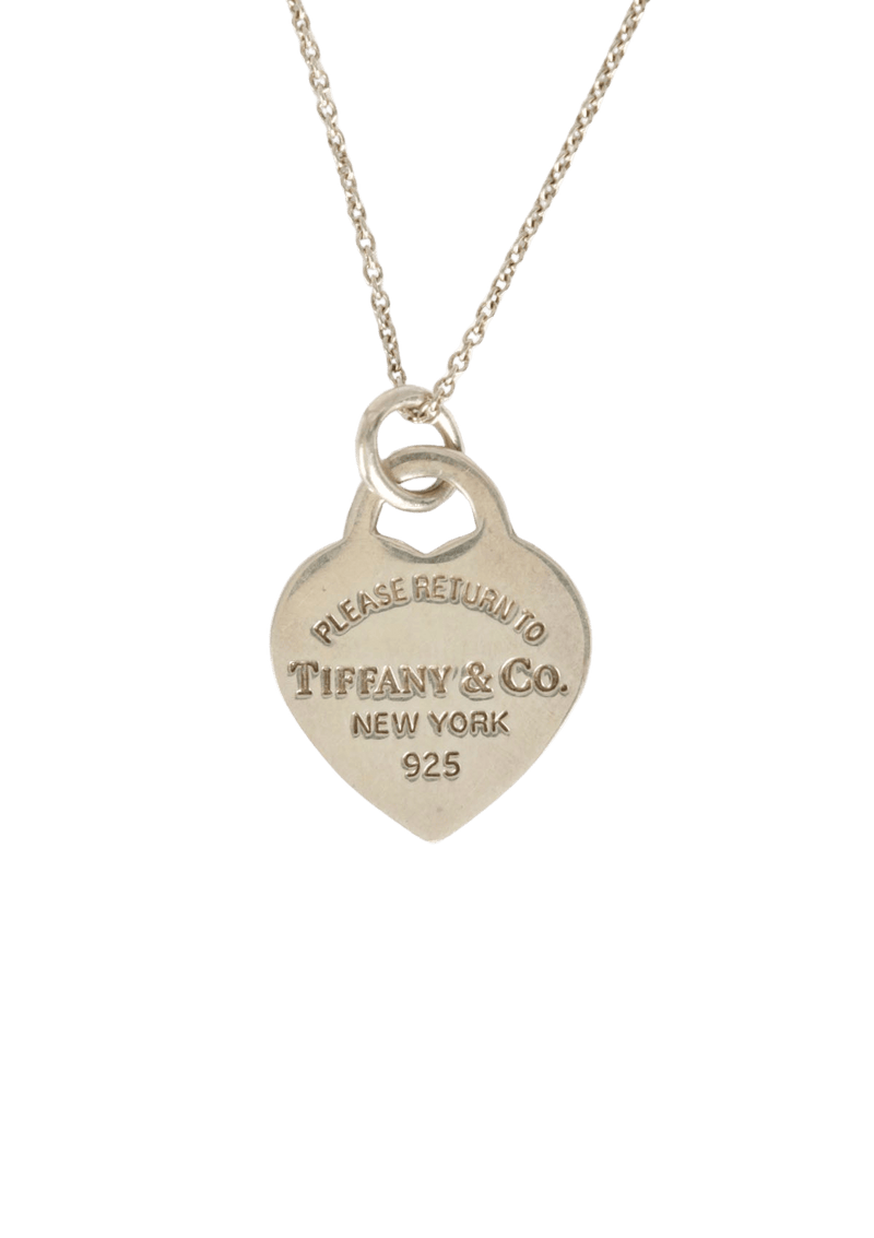 "RETURN TO TIFFANY" HEART TAG NECKLACE