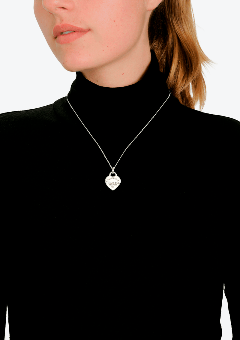 "RETURN TO TIFFANY" HEART TAG NECKLACE