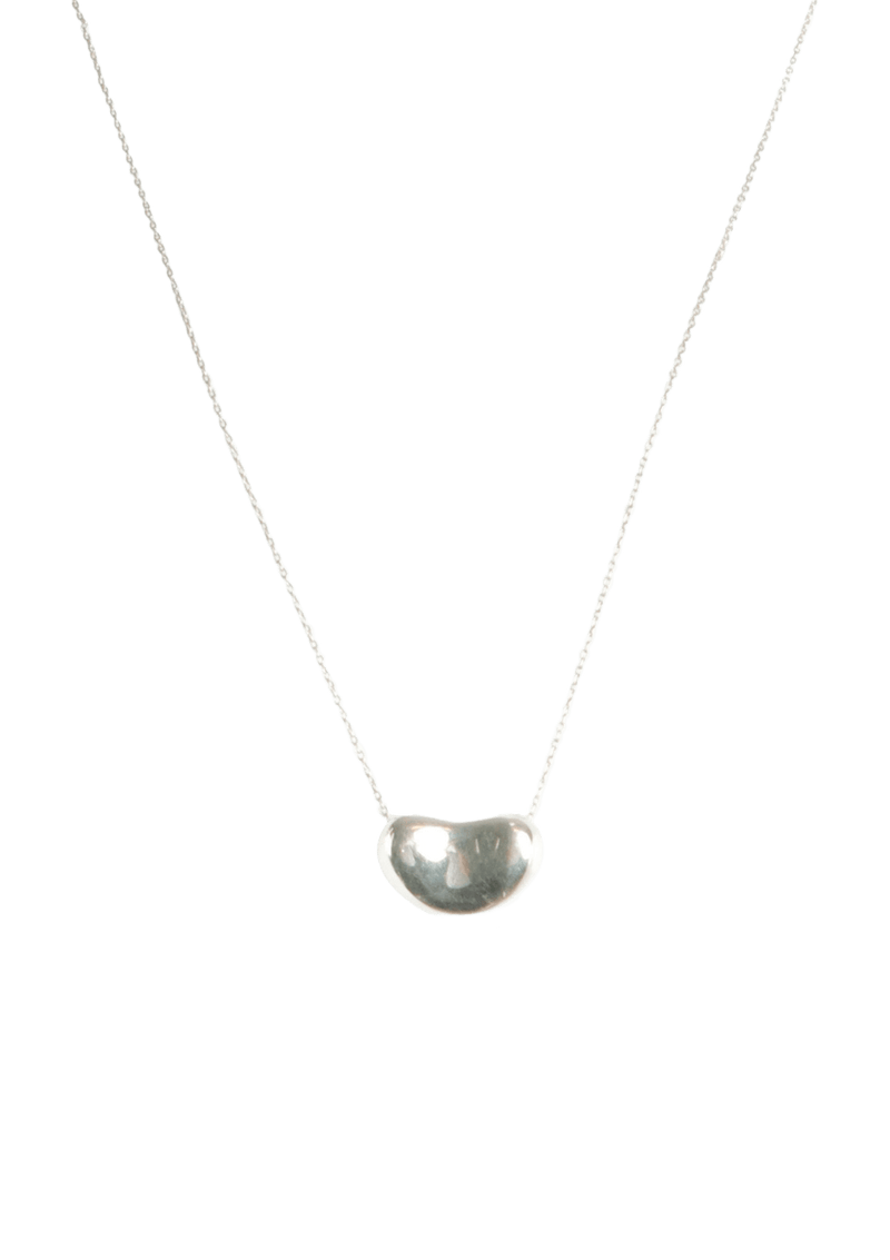 SILVER BEAN NECKLACE