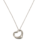 ELSA PERETTI OPEN HEART SILVER NECKLACE