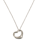 ELSA PERETTI OPEN HEART SILVER NECKLACE