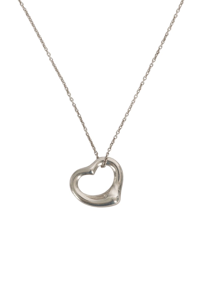 ELSA PERETTI OPEN HEART SILVER NECKLACE