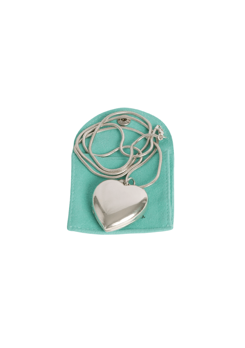 HEART LOCKET SILVER PENDANT