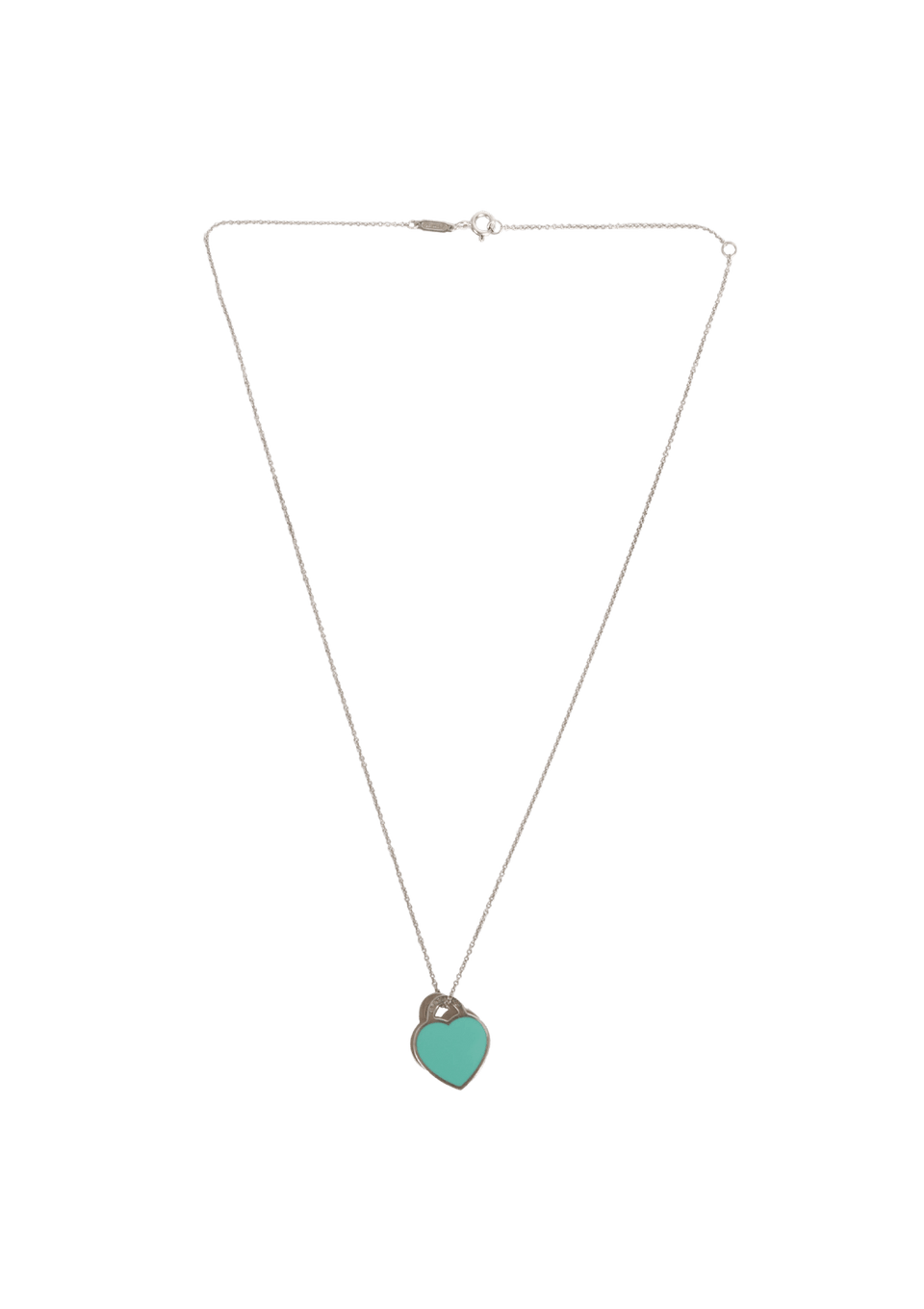 ''RETURN TO TIFFANY'' DOUBLE HEART NECKLACE