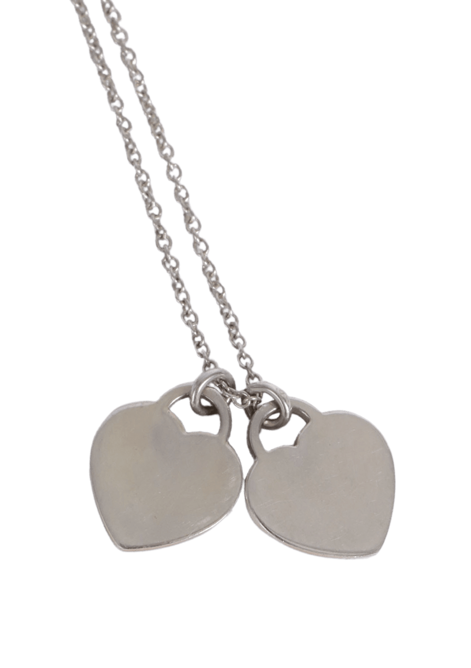''RETURN TO TIFFANY'' DOUBLE HEART NECKLACE