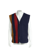 VINTAGE ROCABAR STRIPED VEST GG