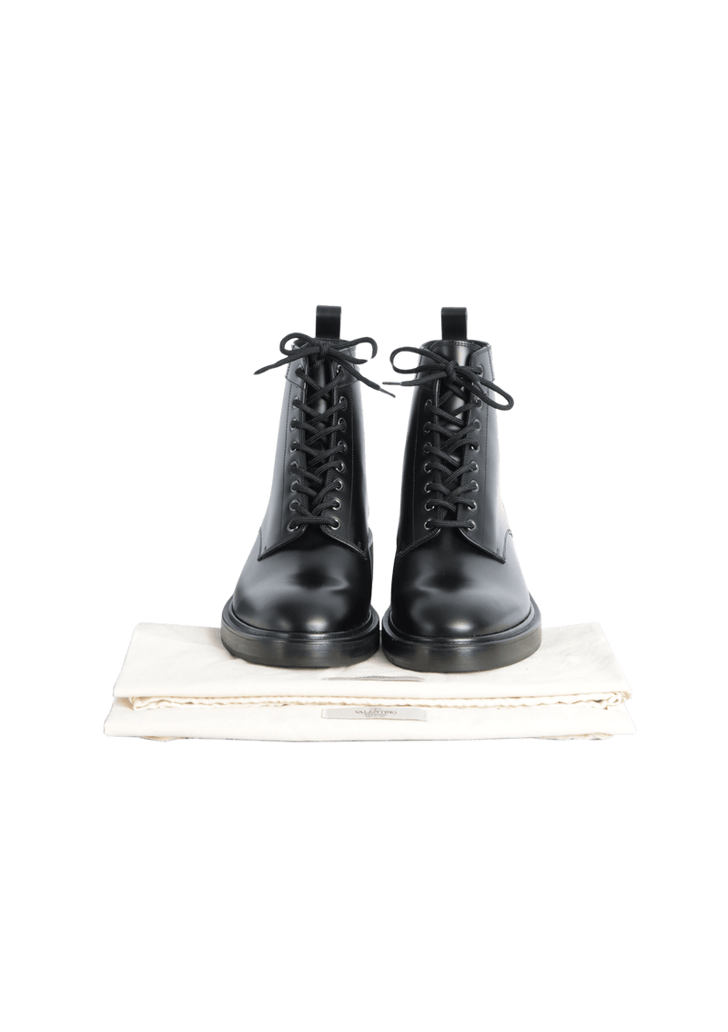 VLNT LEATHER BOOTS 40