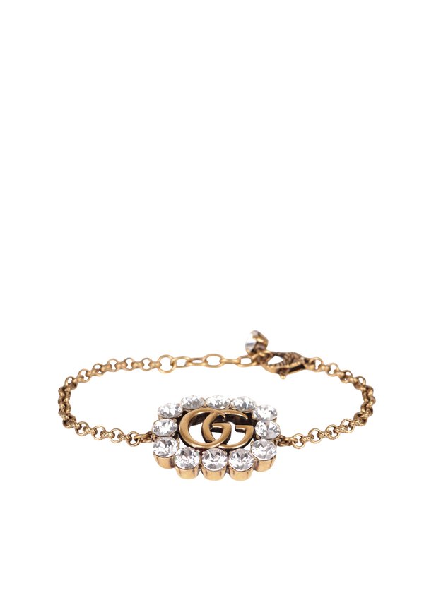 CRYSTAL DOUBLE G BRACELET