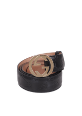 INTERLOCKING G LOGO BELT