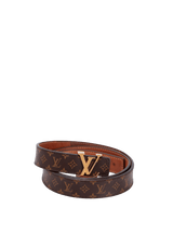 MONOGRAM LV INITIALES BELT 80
