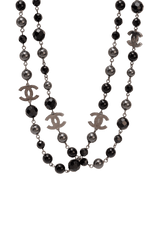 CC FAUX PEARL LONG NECKLACE