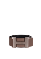 REVERSIBLE H BUCKLE BELT