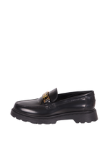 LEATHER BOY LOAFERS 37.5