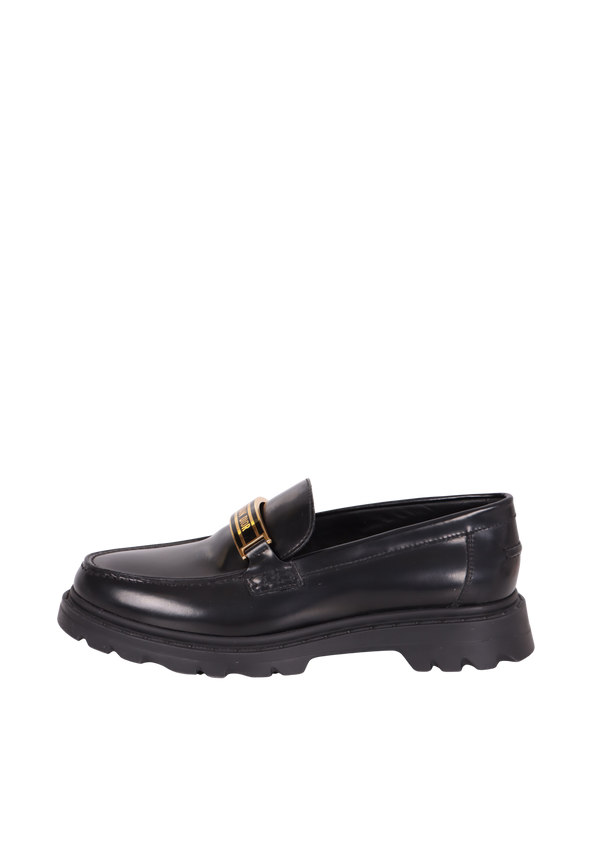 LEATHER BOY LOAFERS 37.5