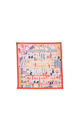 GAVROCHE HORSE CLUB SILK SCARF