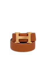 REVERSIBLE H BUCKLE BELT