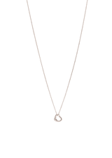 ELSA PERETTI OPEN HEART SILVER NECKLACE