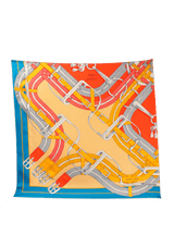 MORS À JOUETS CHEMISE SILK SCARF 90
