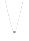TWIST KNOT PENDANT NECKLACE