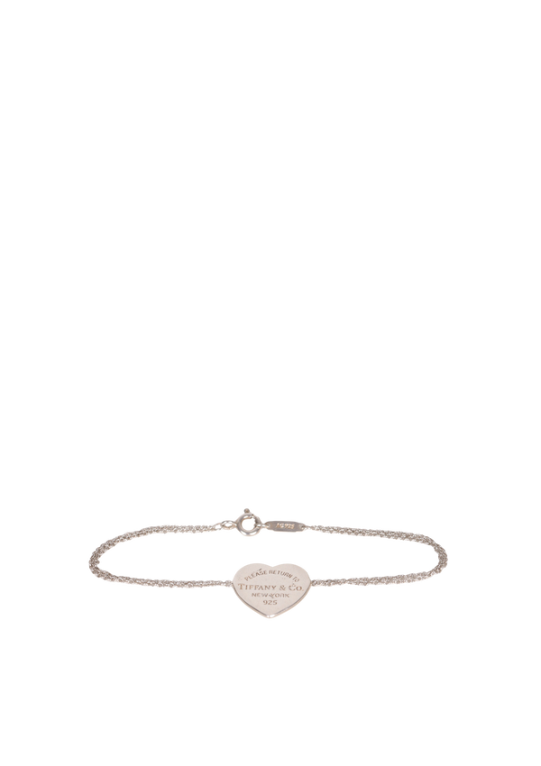 RETURN TO TIFFANY HEART TAG BRACELET M