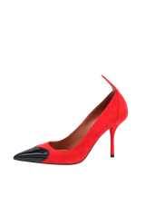 SUEDE PUMPS 35