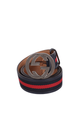 INTERLOCKING G LOGO WEB BELT