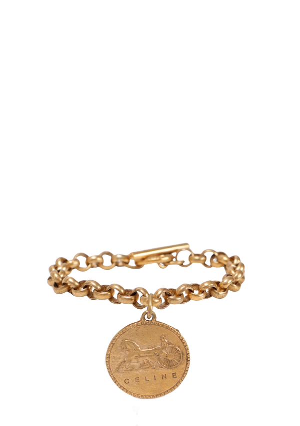 HORSE & CARRIAGE CHARM BRACELET