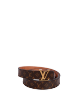 MONOGRAM LV INITIALES BELT