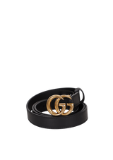 DOUBLE G LOGO THIN BELT 75