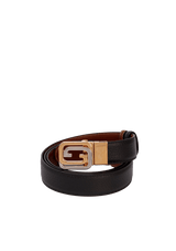 G INTERLOCKING SQAURE REVERSIBLE BELT 120