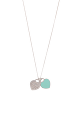''RETURN TO TIFFANY'' DOUBLE HEART NECKLACE