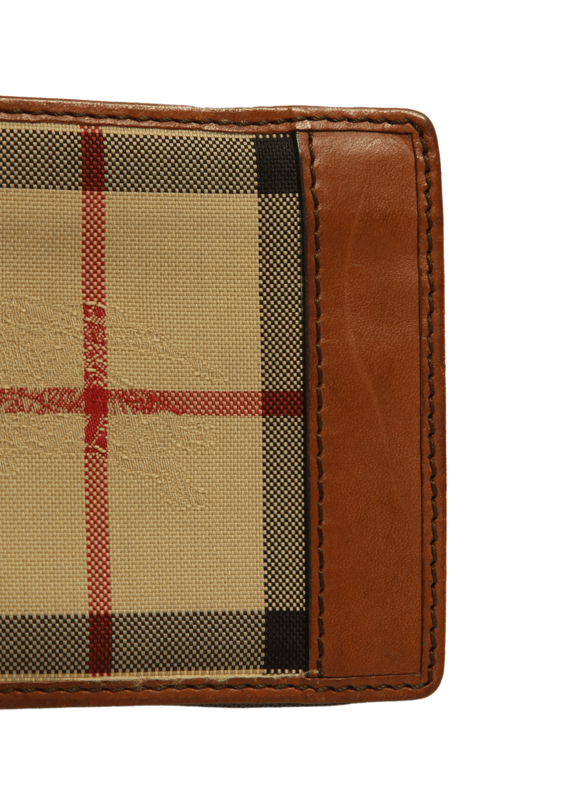 HORSEFERRY CHECK BIFOLD WALLET