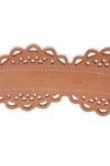 PERFORATED LEATHER BELT
