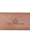 GUCCISSIMA INTERLOCKING G LOGO BELT
