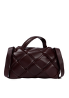MAXI INTRECCIATO PADDED TOP HANDLE BAG