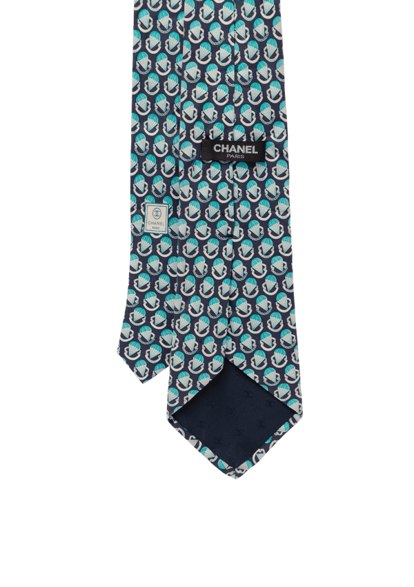 PRINTED SILK TIE