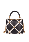SMALL ROMAN STUD TOP HANDLE BAG