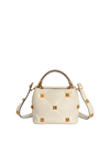 ROMAN STUD TOP HANDLE BAG