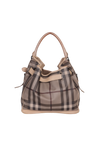 HAYMARKET CHECK BELTED HOBO