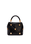 ROMAN STUD TOP HANDLE BAG